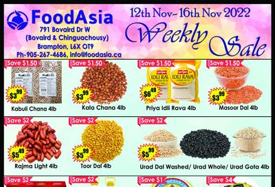 FoodAsia Flyer November 12 to 16