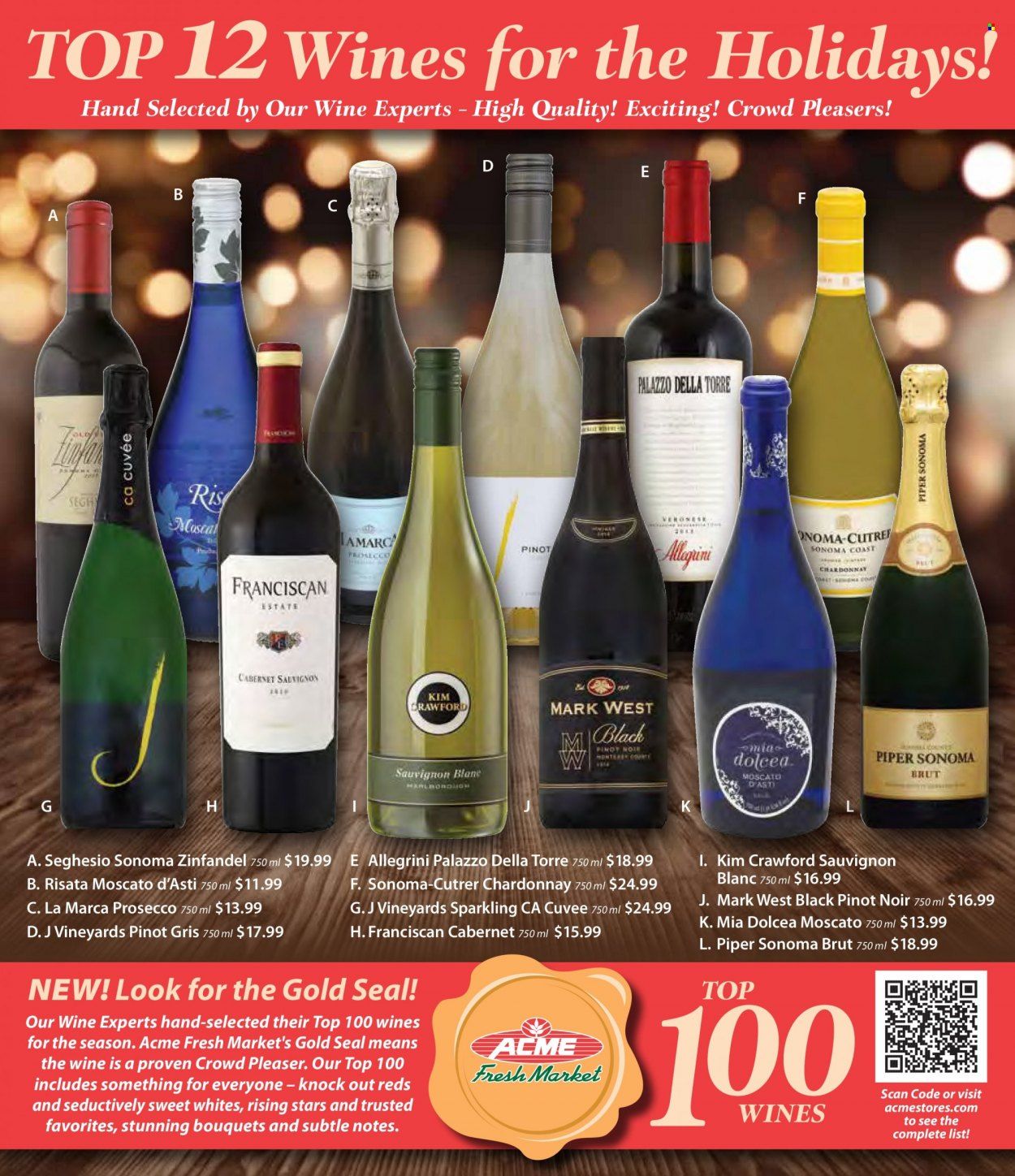 ACME Fresh Market (OH) Weekly Ad Flyer Specials November 3 to January 4, 2023