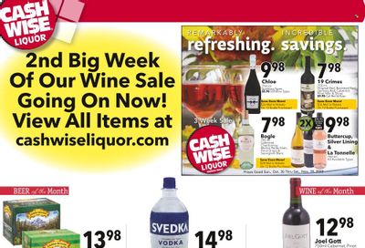 Cash Wise Liquor Only (MN) Weekly Ad Flyer Specials November 6 to November 12, 2022