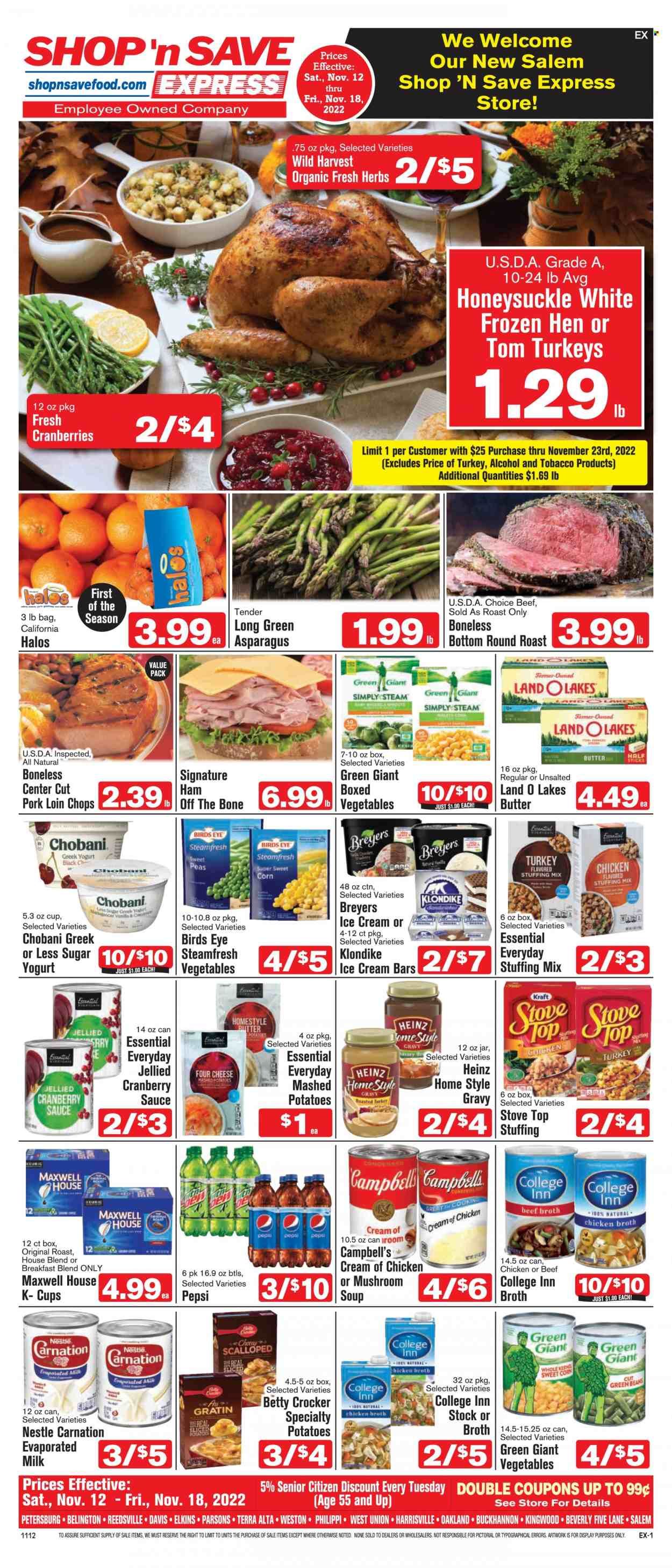 Shop ‘n Save Express (MD, PA, WV) Weekly Ad Flyer Specials November 12 to November 18, 2022
