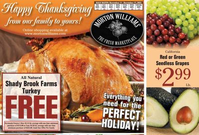 Morton Williams (NJ) Weekly Ad Flyer Specials November 11 to November 17, 2022