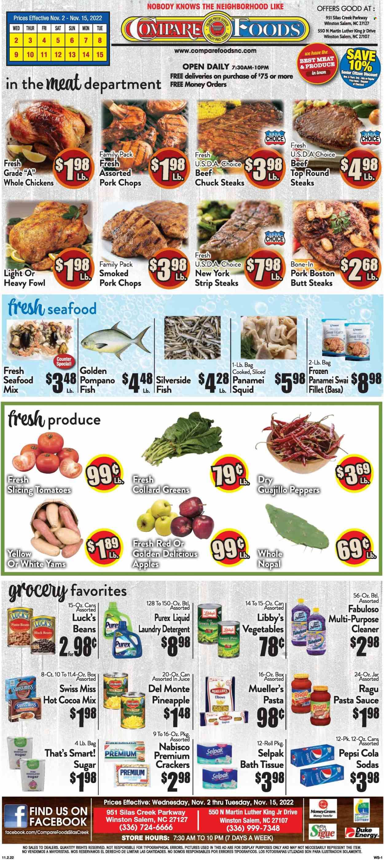 Compare Foods (NC) Weekly Ad Flyer Specials November 2 to November 15, 2022