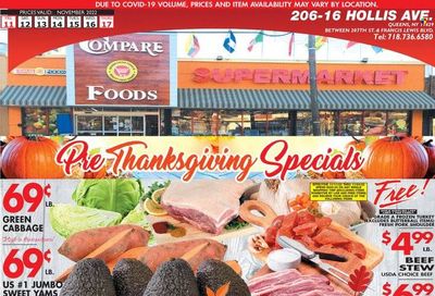 Compare Foods (NY) Weekly Ad Flyer Specials November 11 to November 17, 2022