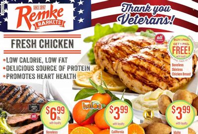 Remke (OH) Weekly Ad Flyer Specials November 10 to November 16, 2022