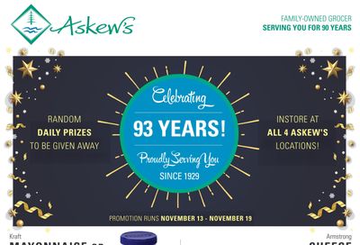 Askews Foods Flyer November 13 to 19