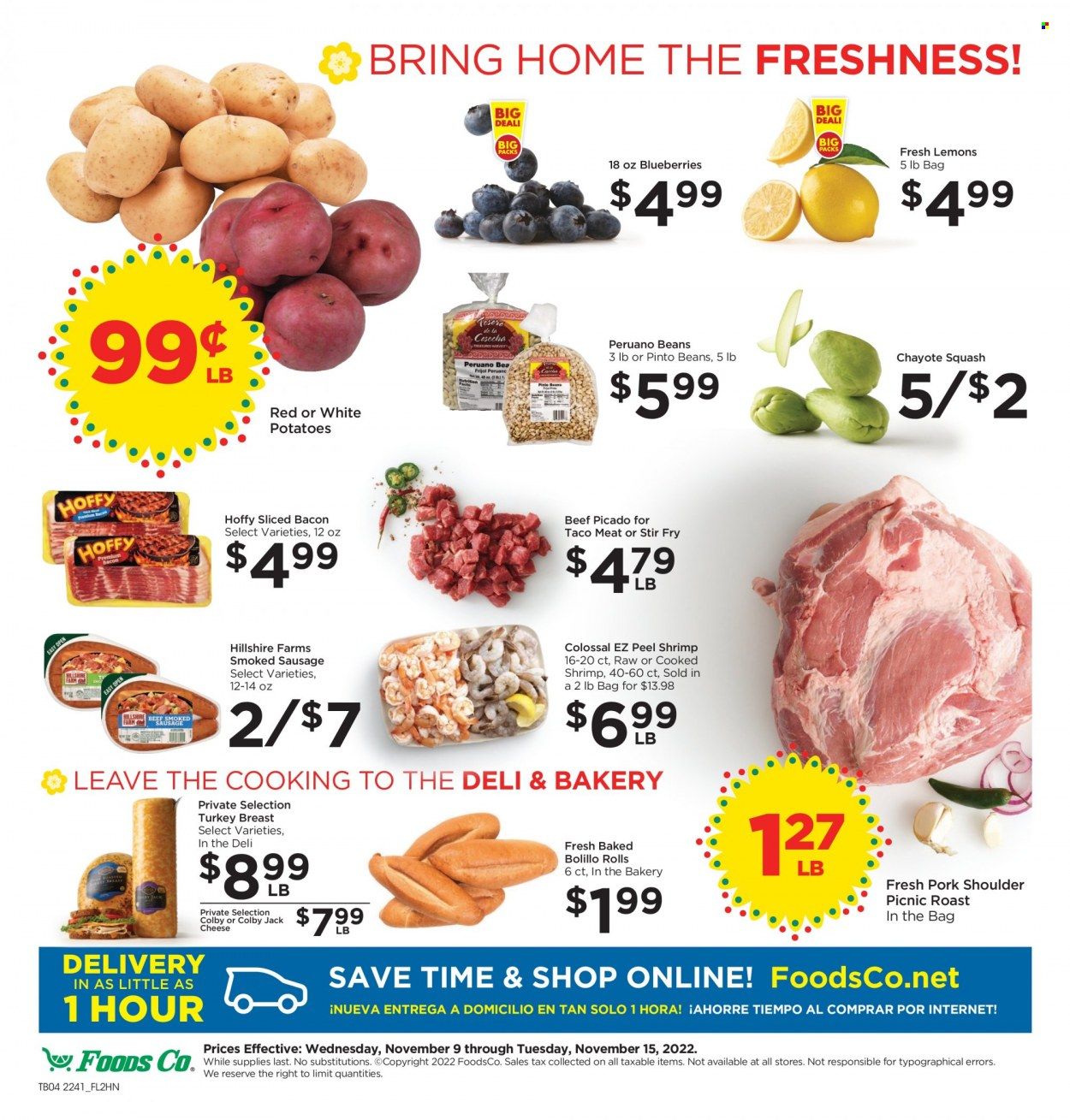 Foods Co (CA, OH, VA) Weekly Ad Flyer Specials November 9 to November 15, 2022