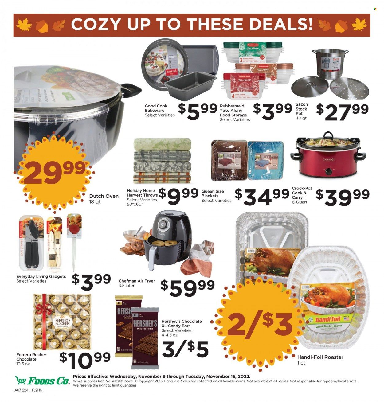 Foods Co (CA, OH, VA) Weekly Ad Flyer Specials November 9 to November 15, 2022