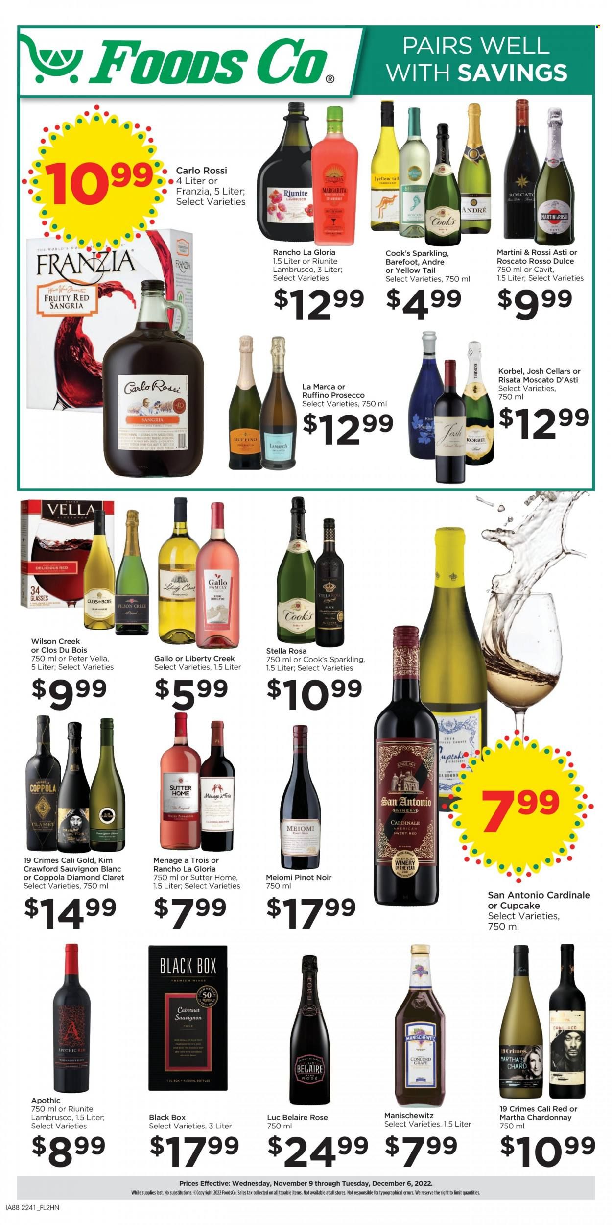 Foods Co (CA, OH, VA) Weekly Ad Flyer Specials November 9 to December 6, 2022