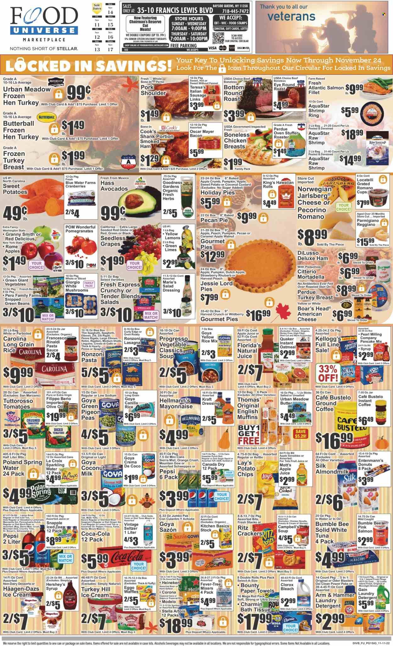 Food Universe (NY) Weekly Ad Flyer Specials November 11 to November 17, 2022