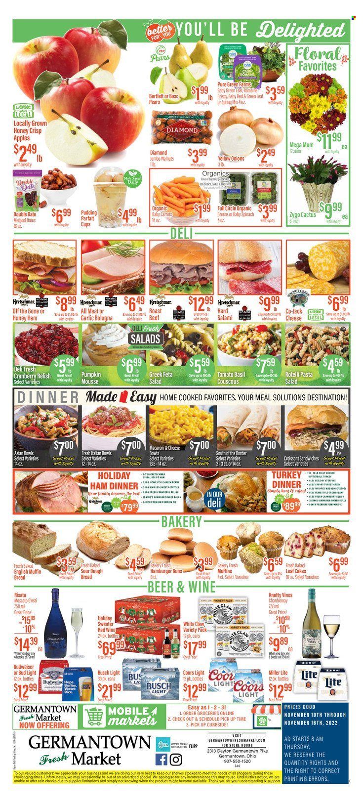 Germantown Fresh Market (OH) Weekly Ad Flyer Specials November 10 to November 16, 2022