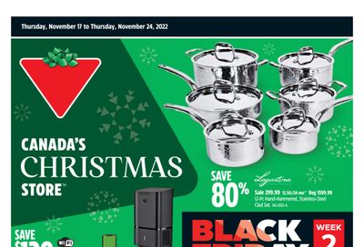 Canadian Tire (ON) Black Friday Early Deals Flyer November 17 to 24