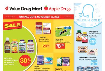 Apple Drugs Flyer November 13 to 26