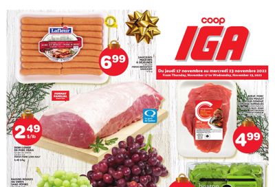 Coop IGA Flyer November 17 to 23