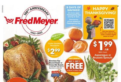 Fred Meyer Weekly Ad Flyer Specials November 16 to November 24, 2022