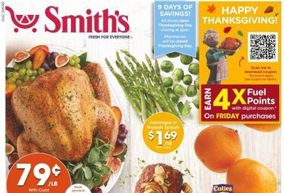 Smith's (AZ, ID, MT, NM, NV, UT, WY) Weekly Ad Flyer Specials November 16 to November 24, 2022