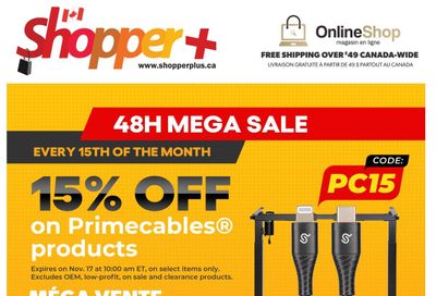 Shopper Plus Flyer November 15 to 22