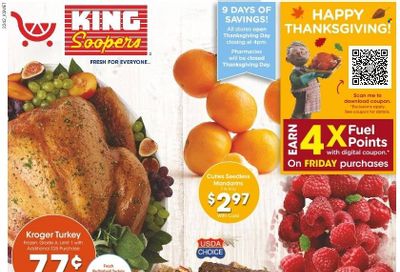 King Soopers (CO) Weekly Ad Flyer Specials November 16 to November 24, 2022