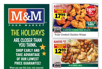 M&M Food Market (ON) Flyer November 17 to 23