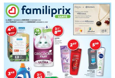 Familiprix Sante Flyer November 17 to 23