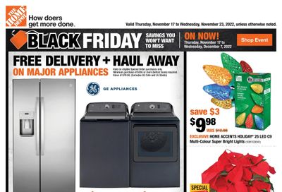 Home Depot (BC) Flyer November 17 to 23