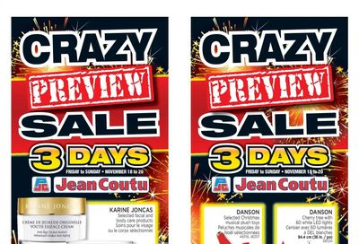 Jean Coutu (NB) Flyer November 18 to 24