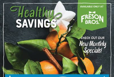 Freson Bros. Healthy Essentials Flyer November 25 to December 29