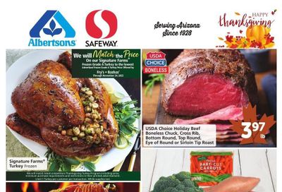 Safeway (AZ, CO, ID, MT, NE, NM) Weekly Ad Flyer Specials November 16 to November 23, 2022