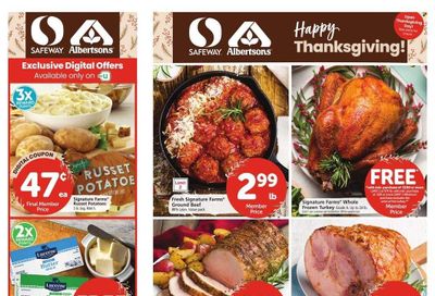 Safeway (OR) Weekly Ad Flyer Specials November 16 to November 24, 2022