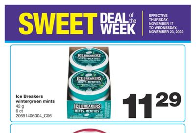 Wholesale Club Sweet Deal of the Week Flyer November 17 to 23