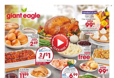 Giant Eagle (OH, PA) Weekly Ad Flyer Specials November 17 to November 23, 2022