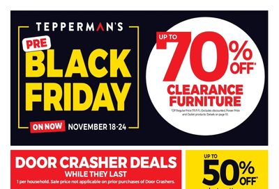 Tepperman's Flyer November 18 to 24