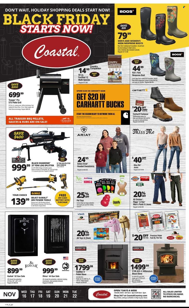 Coastal Farm & Ranch Weekly Ad Flyer Specials November 16 to November 22, 2022