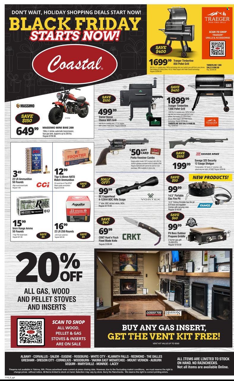 Coastal Farm & Ranch Weekly Ad Flyer Specials November 16 to November 22, 2022