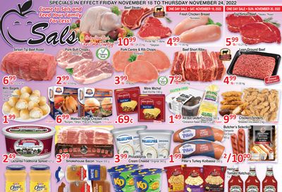 Sal's Grocery Flyer November 18 to 24