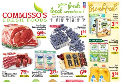 Commisso's Fresh Foods Flyer November 18 to 24