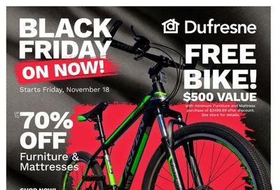 Dufresne Black Friday Flyer November 18 to 28