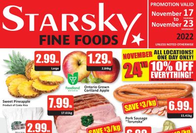 Starsky Foods Flyer November 17 to 23