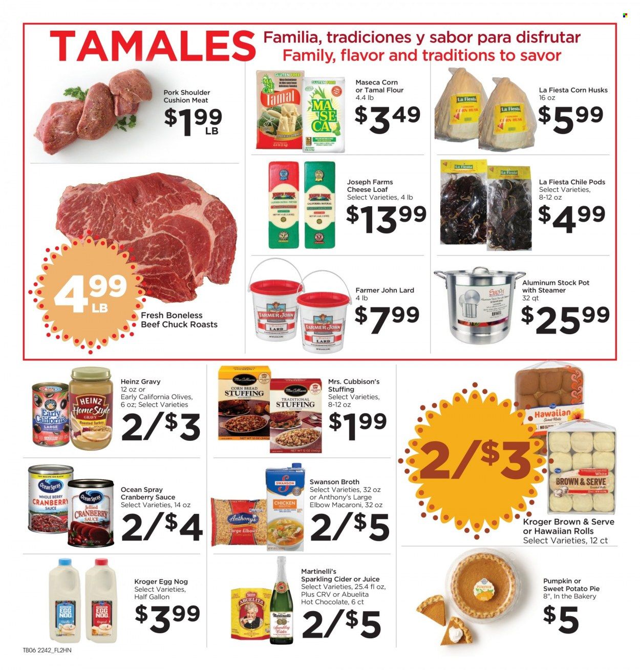 Foods Co (CA, OH, VA) Weekly Ad Flyer Specials November 16 to November 24, 2022