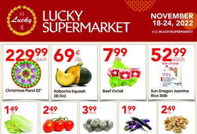 Lucky Supermarket (Winnipeg) Flyer November 18 to 24