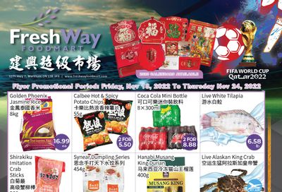 FreshWay Foodmart Flyer November 18 to 24