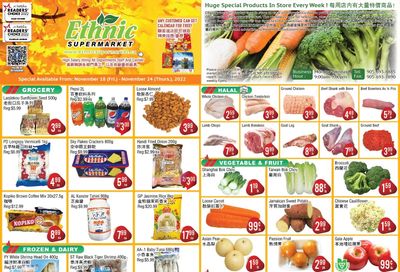 Ethnic Supermarket (Milton) Flyer November 18 to 24