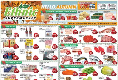 Ethnic Supermarket (Guelph) Flyer November 18 to 24