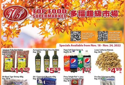 Top Food Supermarket Flyer November 18 to 24
