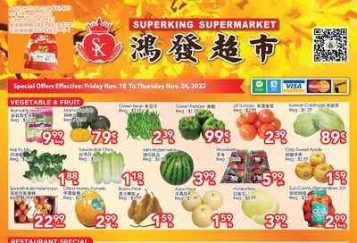 Superking Supermarket (North York) Flyer November 18 to 24