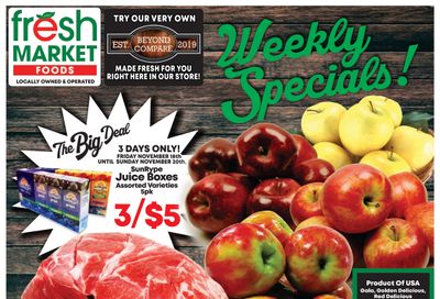 Fresh Market Foods Flyer November 18 to 24