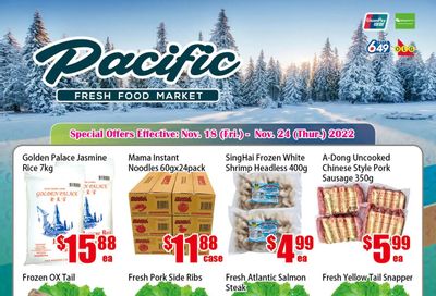 Pacific Fresh Food Market (North York) Flyer November 18 to 24