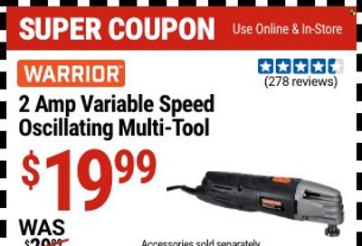 Harbor Freight Weekly Ad Flyer Specials November 16 to November 27, 2022