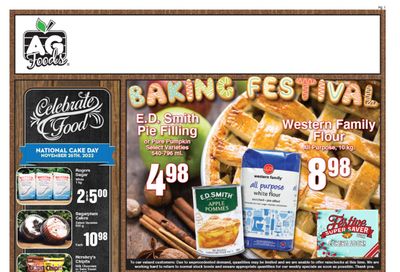 AG Foods Flyer November 18 to 24