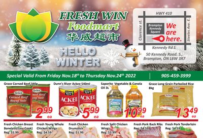 Fresh Win Foodmart Flyer November 18 to 24