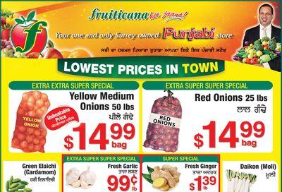 Fruiticana (Greater Vancouver) Flyer November 18 to 23